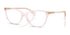 Ralph RA7190U Eyeglasses / Transparent Rose №6290 / Size 54