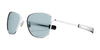 Randolph AVIATOR Sunglasses | Size 55 / 23k White Gold / Glass Blue Hydro (Non-Polar)
