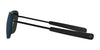 Randolph AVIATOR Sunglasses | Size 58 / Matte Chrome / Nylon Atlantic Blue (Non-Polar)