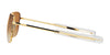 Randolph AVIATOR Sunglasses | Size 61 / Matte Chrome / Nylon Atlantic Blue (Non-Polar)