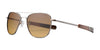 Randolph AVIATOR Sunglasses | Size 58 / 22k Chocolate Gold / Nylon Non-Polar Gradient Cape Sand (Non-Polar)