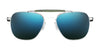 Randolph AVIATOR II Sunglasses | Size 55 / 23k Gold / American Tan Glass (Polarized)