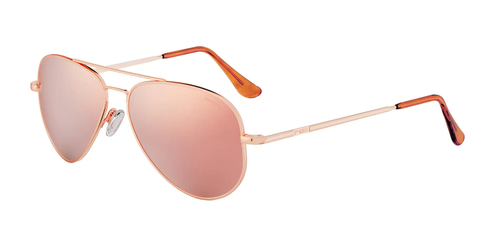 Randolph CONCORDE Sunglasses / 22k Rose Gold / Nylon Rose Gold Randolph CONCORDE Sunglasses / 22k Rose Gold / Nylon Rose Gold