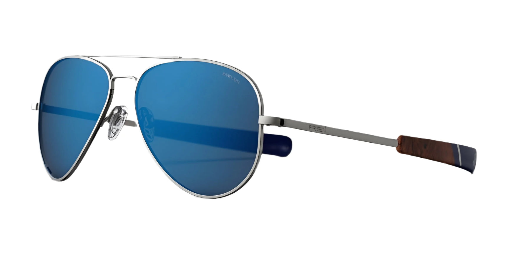 Randolph CONCORDE Sunglasses / Gunmetal / Atlantic Blue Nylon (Polarized) Randolph CONCORDE Sunglasses / Gunmetal / Atlantic Blue Nylon (Polarized)