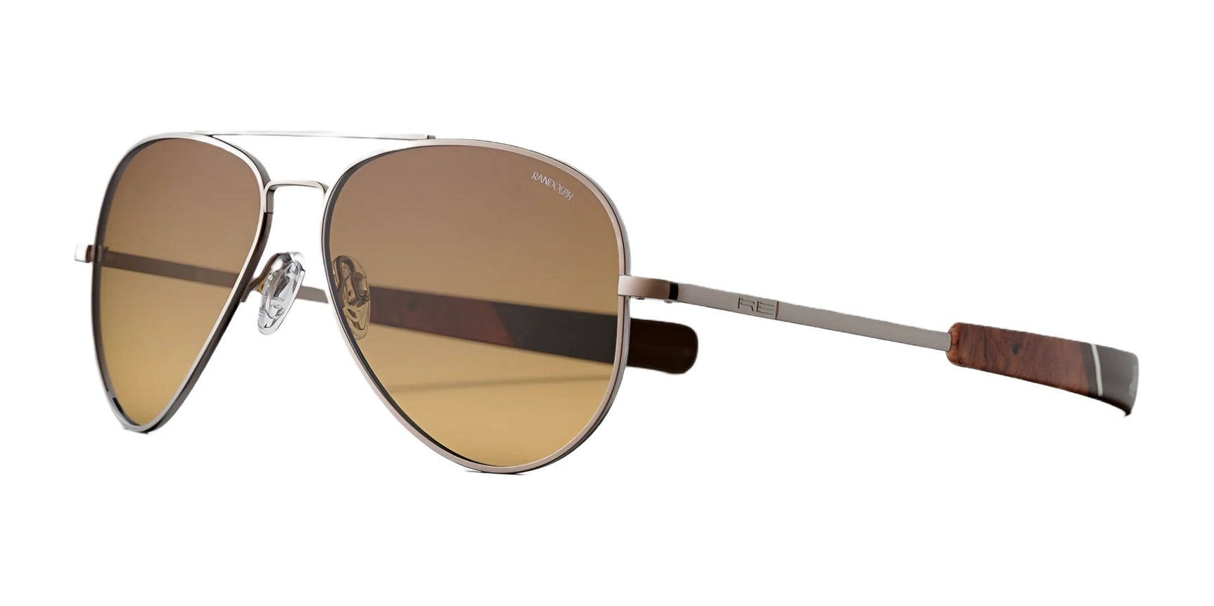 Randolph CONCORDE Sunglasses / 22k Chocolate Gold / Nylon Cape Sand Gradient (Polarized) Randolph CONCORDE Sunglasses / 22k Chocolate Gold / Nylon Cape Sand Gradient (Polarized)