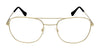 Randolph FGN Eyeglasses / Brushed Gold / Size 52 / Size Bayonet 140mm