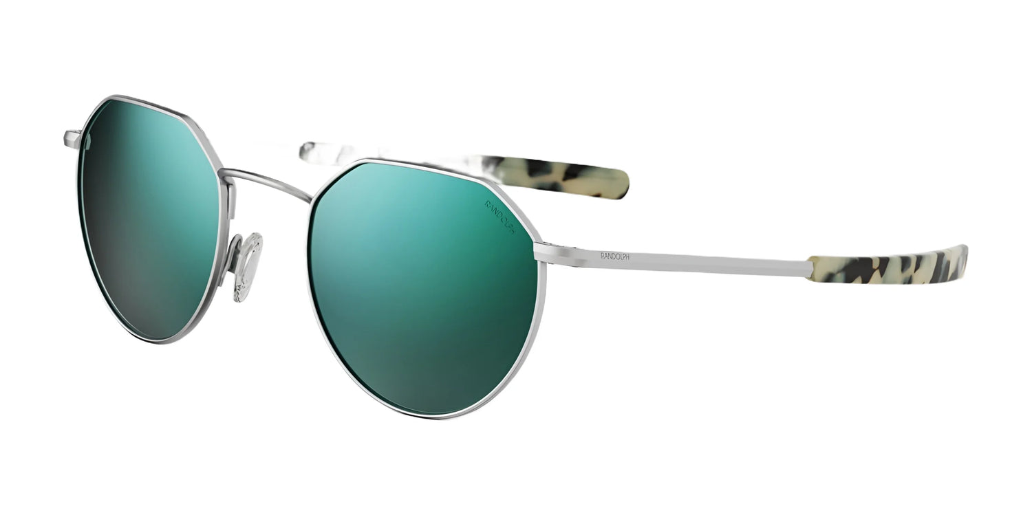 Randolph HAMILTON Sunglasses / Matte Chrome / Acadian Mirror Nylon (Polarized) Randolph HAMILTON Sunglasses / Matte Chrome / Acadian Mirror Nylon (Polarized)