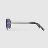 Randolph HAWK Sunglasses / Gunmetal / SkyForce™ Nylon Polarized Atlantic Blue / Size 57
