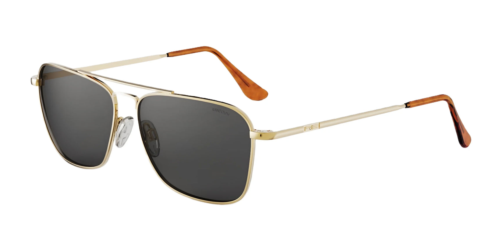 Randolph INTRUDER Sunglasses / 23k Gold / American Gray Glass (Polarized) Randolph INTRUDER Sunglasses / 23k Gold / American Gray Glass (Polarized)