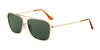 Randolph INTRUDER Sunglasses | Size 58 / 23k Gold / Nylon AGX (Non-Polar)
