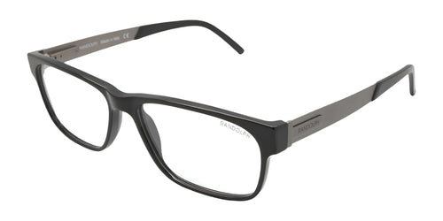 Randolph KEESLER Eyeglasses / Black with Bronze / Size 52 / Size Skull 140mm