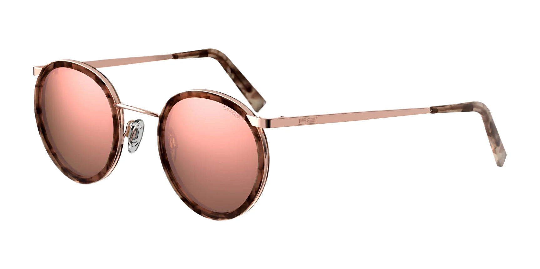 Randolph P3 FUSION Sunglasses / 22k Rose Gold / Rose Gold Nylon (Polarized) Randolph P3 FUSION Sunglasses / 22k Rose Gold / Rose Gold Nylon (Polarized)