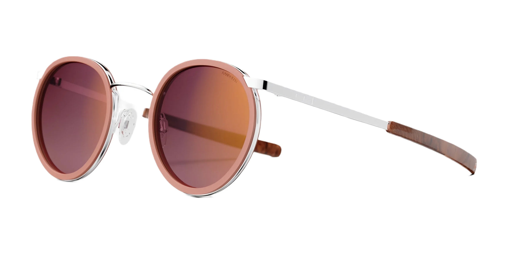 Randolph P3 FUSION Sunglasses / 23k White Gold / Gradient Sunset Rose (Semi-Polarized) Randolph P3 FUSION Sunglasses / 23k White Gold / Gradient Sunset Rose (Semi-Polarized)