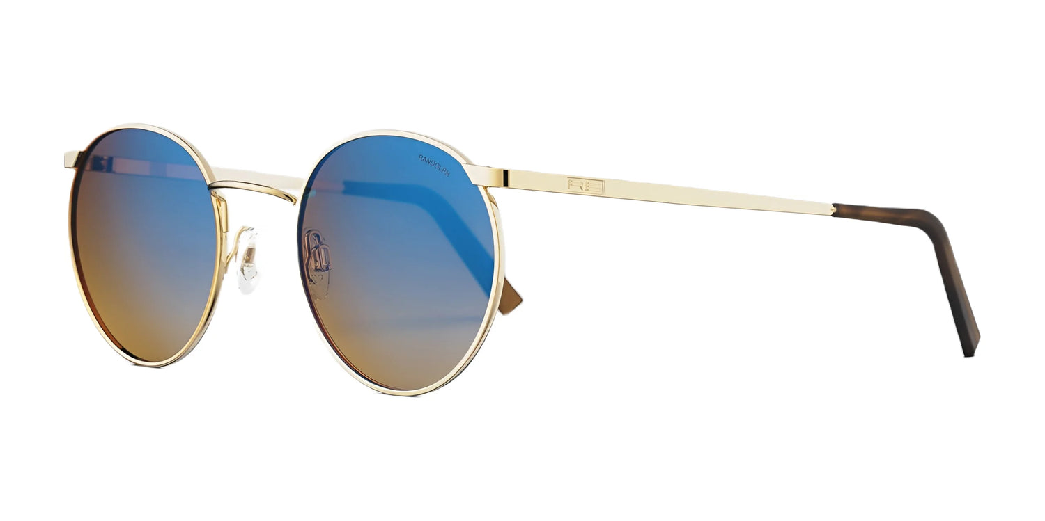 Randolph P3 Sunglasses / 23k Gold / Nylon Gradient Northern Lights (Non-Polar) Randolph P3 Sunglasses / 23k Gold / Nylon Gradient Northern Lights (Non-Polar)