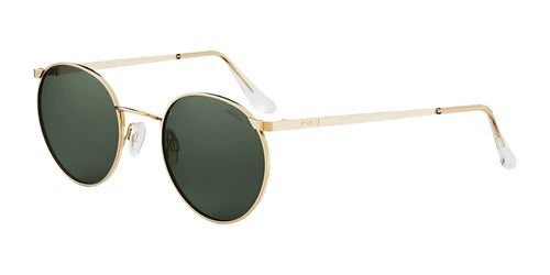 Randolph P3 Sunglasses / Size 51 / 22k Satin Rose Gold / Slate Gradient Nylon (Polarized)