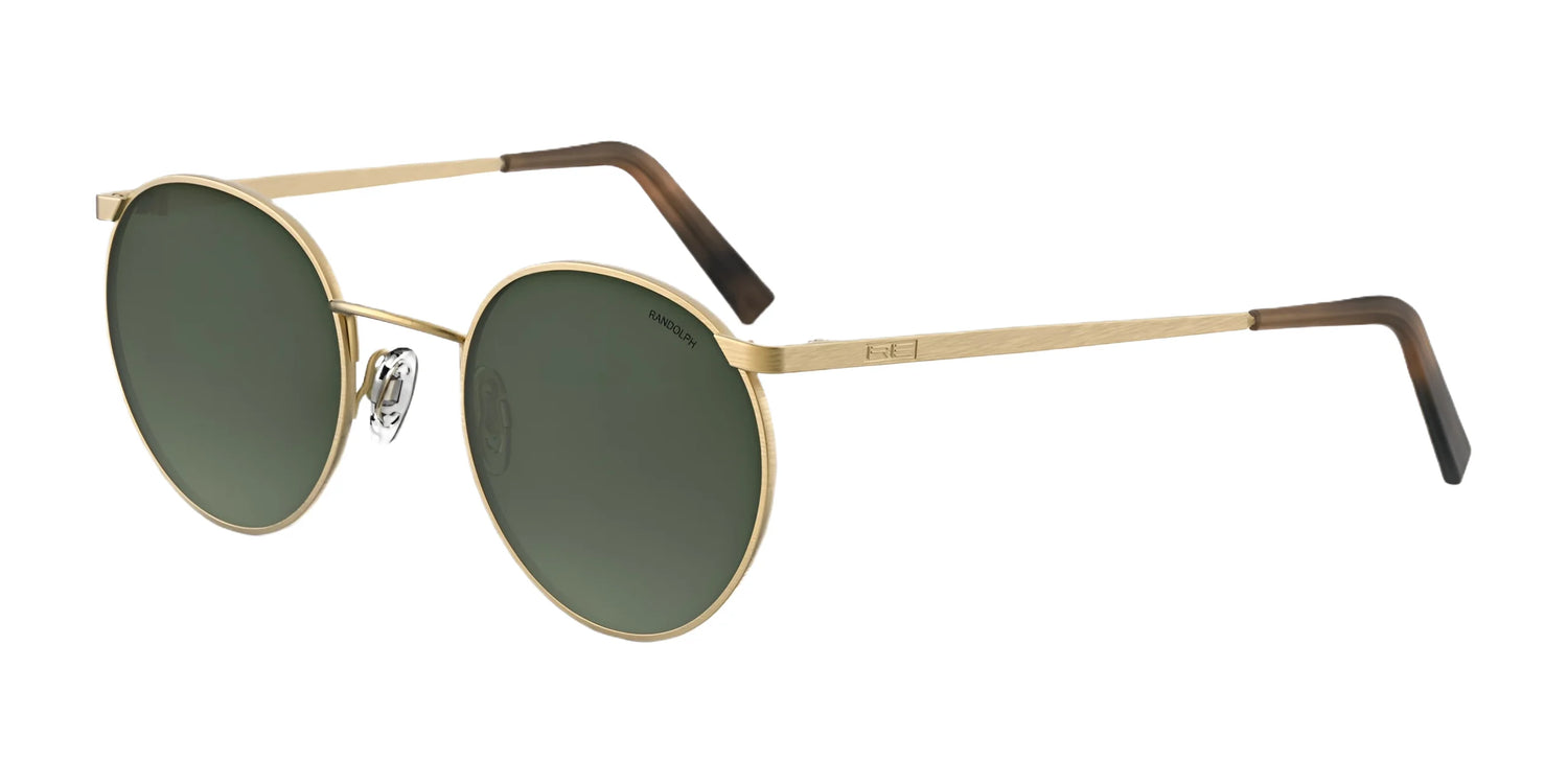 Randolph P3 Sunglasses / 23k Satin Gold / Evergreen Gradient Nylon (Polarized) Randolph P3 Sunglasses / 23k Satin Gold / Evergreen Gradient Nylon (Polarized)