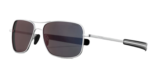 Randolph x Shelby ARCHER Sunglasses / Matte Chrome / Apex Gray Nylon (Semi-Polarized) / Size 59