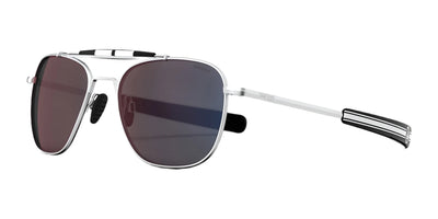 Randolph x Shelby AVIATOR II Sunglasses / Matte Chrome / Apex Gray Nylon (Semi-Polarized)