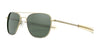Randolph x W'Menswear AVIATOR Sunglasses / 23k Satin Gold / Nylon AGX (Non-Polar) / Size 55