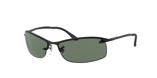 Ray-Ban RB3183 Sunglasses Black / Green