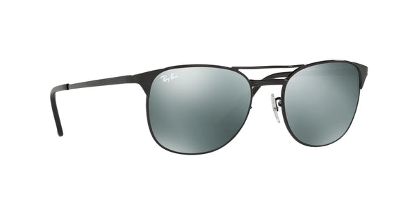 Ray-Ban SIGNET RB3429M Sunglasses | Size 58 / Black №002/40 / Silver Mirror (3N 9%)