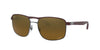 Ray-Ban RB3660CH Sunglasses | Size 58 / Violet №188/A3 / Bronze (3P 14.9%)