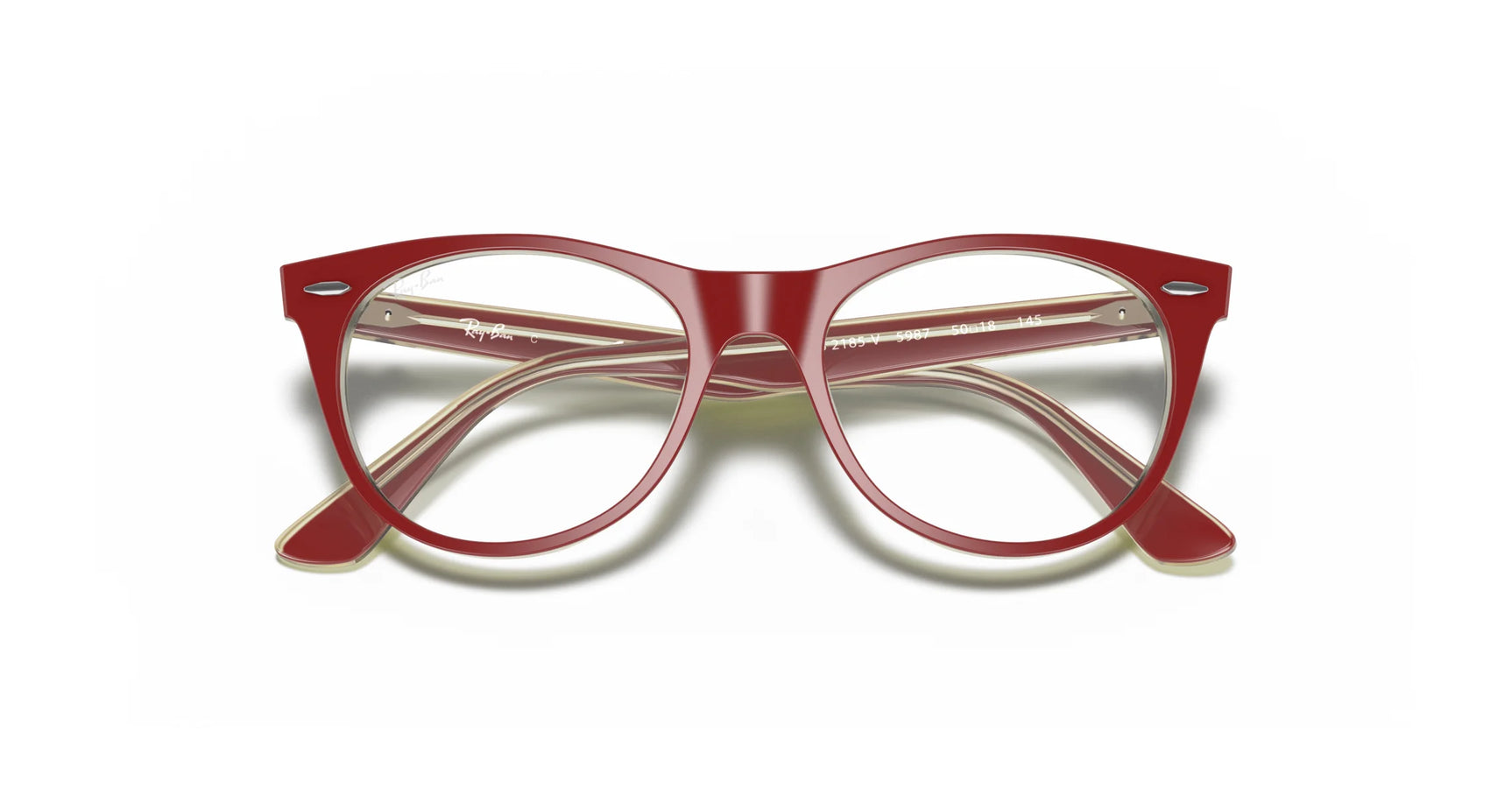 Ray-Ban WAYFARER II RX2185V Eyeglasses | Size 50 Ray-Ban WAYFARER II RX2185V Eyeglasses | Size 50