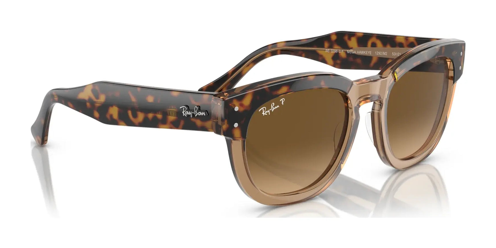 Ray-Ban MEGA HAWKEYE RB0298SF Sunglasses | Size 53 Ray-Ban MEGA HAWKEYE RB0298SF Sunglasses | Size 53