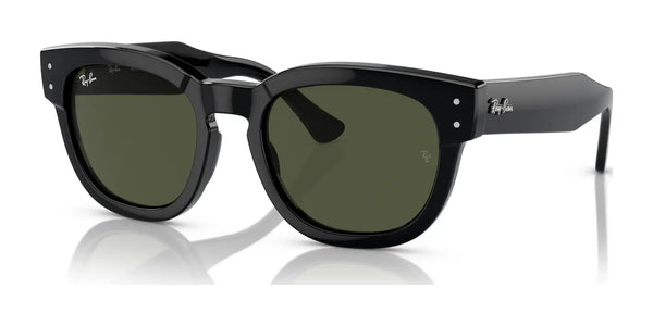 Ray-Ban MEGA HAWKEYE RB0298SF Sunglasses | Size 53 / Black №901/31 / Green (3N 13.2%)