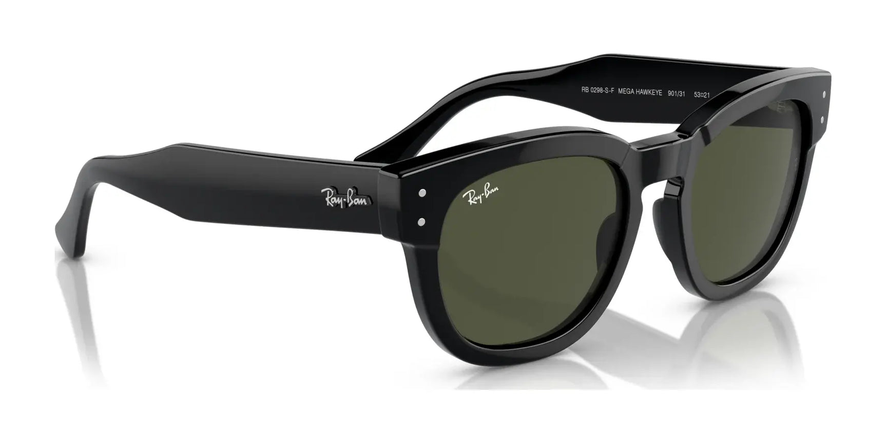 Ray-Ban MEGA HAWKEYE RB0298SF Sunglasses | Size 53 Ray-Ban MEGA HAWKEYE RB0298SF Sunglasses | Size 53