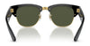 Ray-Ban MEGA CLUBMASTER RB0316S Sunglasses / Black On Gold №901/31 / G-15 Green (3N 13.2%) / Size 50