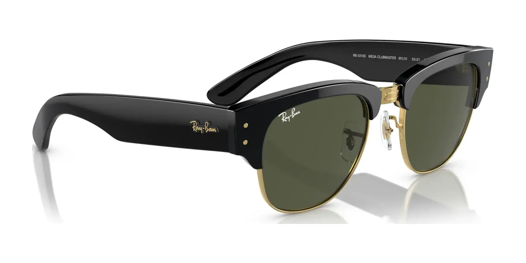 Ray-Ban MEGA CLUBMASTER RB0316S Sunglasses Ray-Ban MEGA CLUBMASTER RB0316S Sunglasses