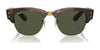Ray-Ban MEGA CLUBMASTER RB0316S Sunglasses / Black On Gold №901/31 / G-15 Green (3N 13.2%) / Size 50