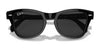 Ray-Ban RB0707S Sunglasses / Black №901/31 / Green (3N 13.2%) / Size 50