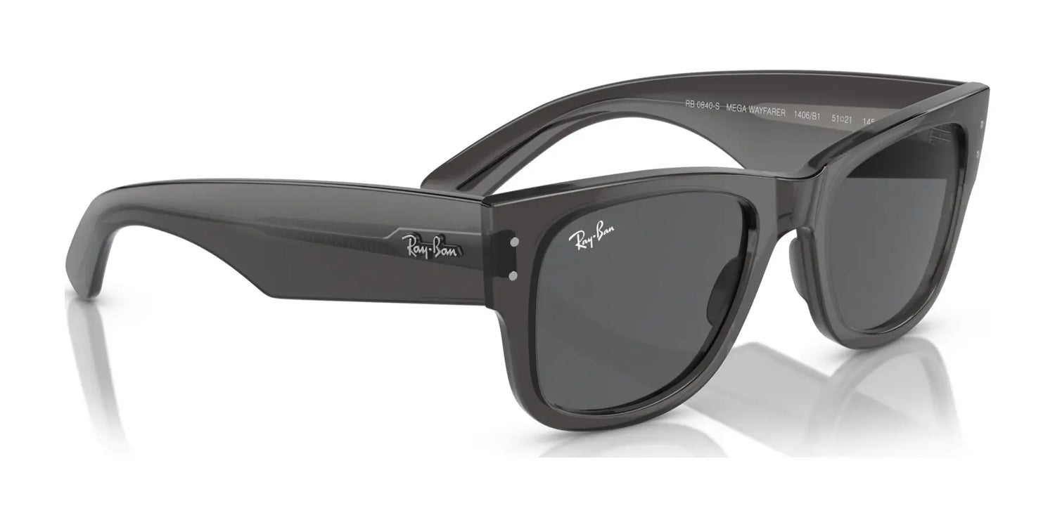 Ray-Ban MEGA WAYFARER RB0840S Sunglasses | Size 51 Ray-Ban MEGA WAYFARER RB0840S Sunglasses | Size 51