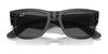 Ray-Ban MEGA WAYFARER RB0840S Sunglasses | Size 51 / Black №901/31 / Green (3N 13.2%)
