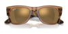 Ray-Ban MEGA WAYFARER RB0840S Sunglasses | Size 51 / Black №901/31 / Green (3N 13.2%)
