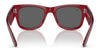 Ray-Ban MEGA WAYFARER RB0840S Sunglasses | Size 51 / Black №901/31 / Green (3N 13.2%)
