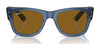 Ray-Ban MEGA WAYFARER RB0840S Sunglasses | Size 51 / Black №901/31 / Green (3N 13.2%)