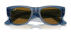 Ray-Ban MEGA WAYFARER RB0840S Sunglasses | Size 51 / Black №901/31 / Green (3N 13.2%)