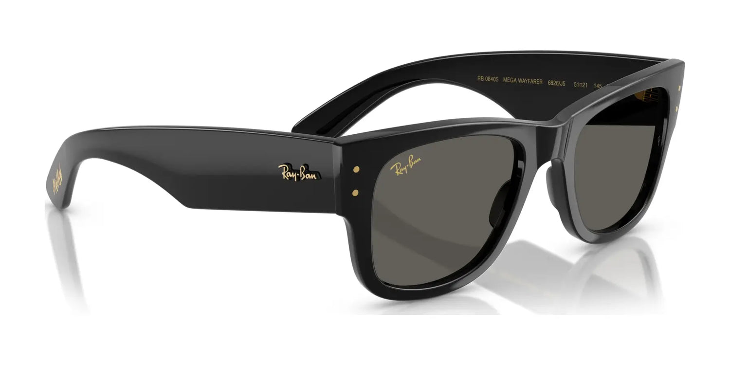Ray-Ban MEGA WAYFARER RB0840S Sunglasses | Size 51 Ray-Ban MEGA WAYFARER RB0840S Sunglasses | Size 51