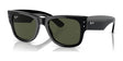 Ray-Ban MEGA WAYFARER RB0840S Sunglasses Black / Green Ray-Ban MEGA WAYFARER RB0840S Sunglasses Black / Green