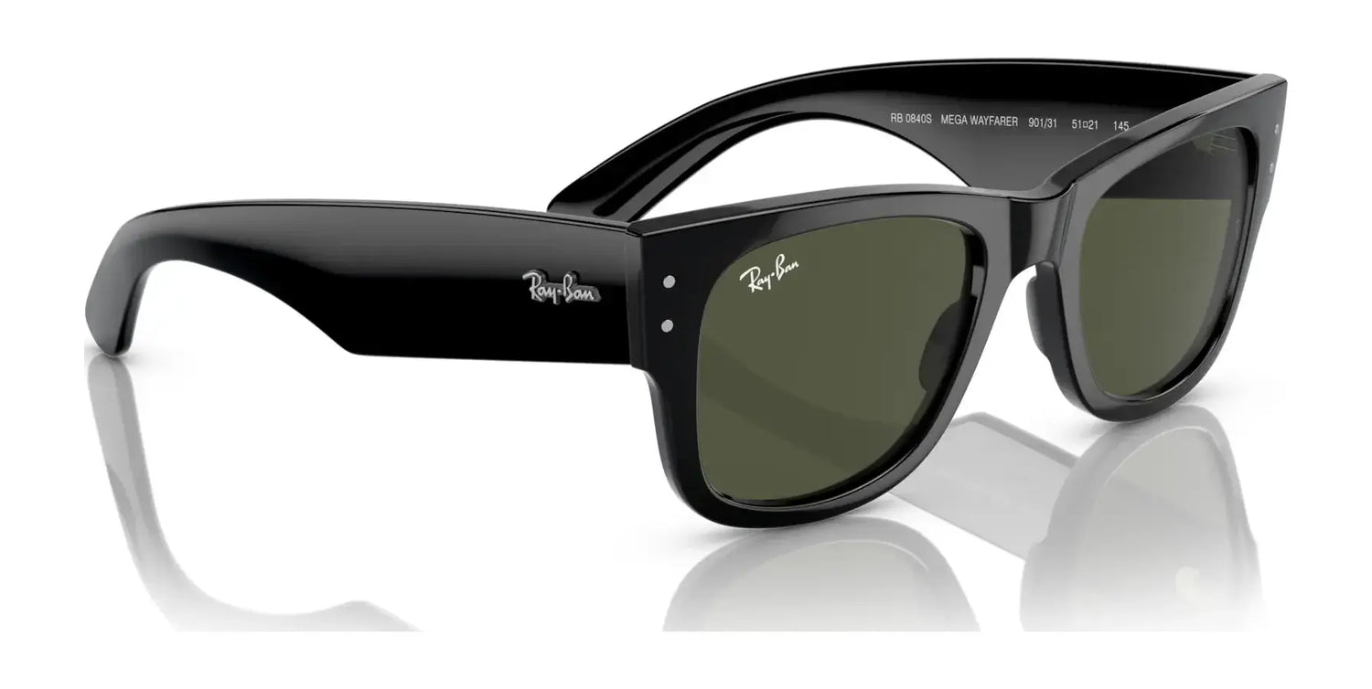 Ray-Ban MEGA WAYFARER RB0840S Sunglasses | Size 51 Ray-Ban MEGA WAYFARER RB0840S Sunglasses | Size 51