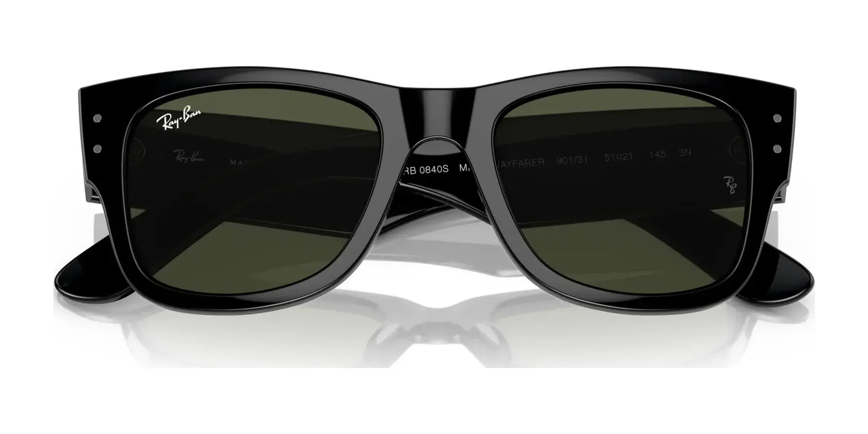 Ray-Ban MEGA WAYFARER RB0840S Sunglasses | Size 51 Ray-Ban MEGA WAYFARER RB0840S Sunglasses | Size 51