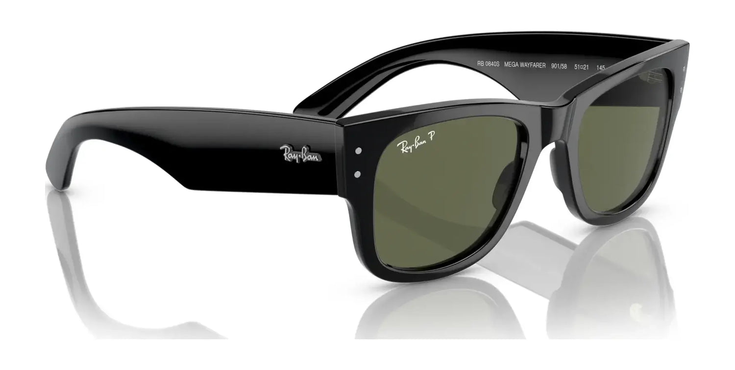 Ray-Ban MEGA WAYFARER RB0840S Sunglasses | Size 51 Ray-Ban MEGA WAYFARER RB0840S Sunglasses | Size 51
