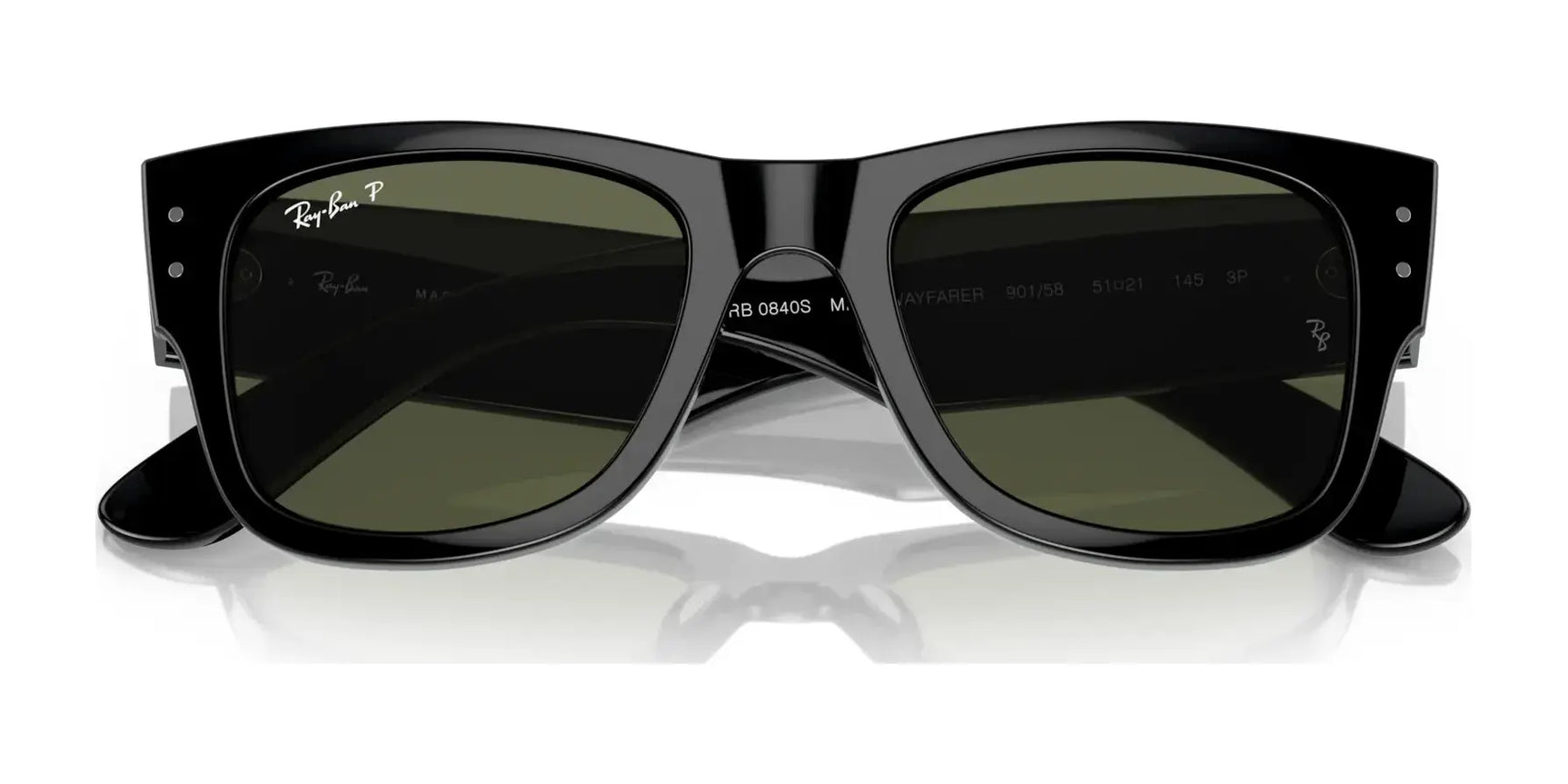 Ray-Ban MEGA WAYFARER RB0840S Sunglasses | Size 51 Ray-Ban MEGA WAYFARER RB0840S Sunglasses | Size 51