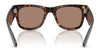 Ray-Ban MEGA WAYFARER RB0840S Sunglasses | Size 51 / Black №901/31 / Green (3N 13.2%)