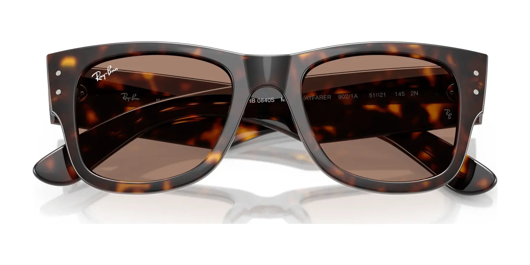 Ray-Ban MEGA WAYFARER RB0840S Sunglasses | Size 51 Ray-Ban MEGA WAYFARER RB0840S Sunglasses | Size 51