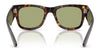 Ray-Ban MEGA WAYFARER RB0840S Sunglasses | Size 51 / Black №901/31 / Green (3N 13.2%)