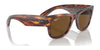 Ray-Ban MEGA WAYFARER RB0840S Sunglasses | Size 51 / Black №901/31 / Green (3N 13.2%)
